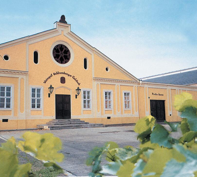 Das Weingut der Schlumberger Brennerei in Bad Vöslau