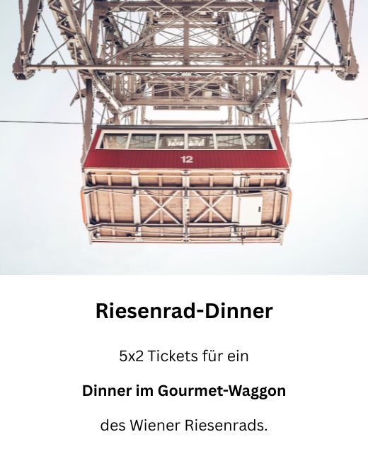 Riesenrad Dinner gewinnen