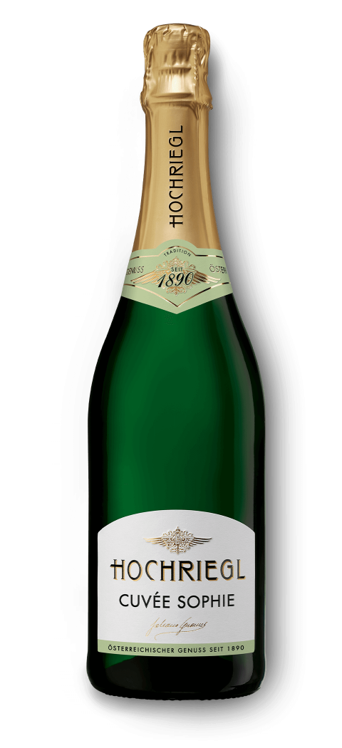 Eine Flasche Hochriegl Cuvée Sophie