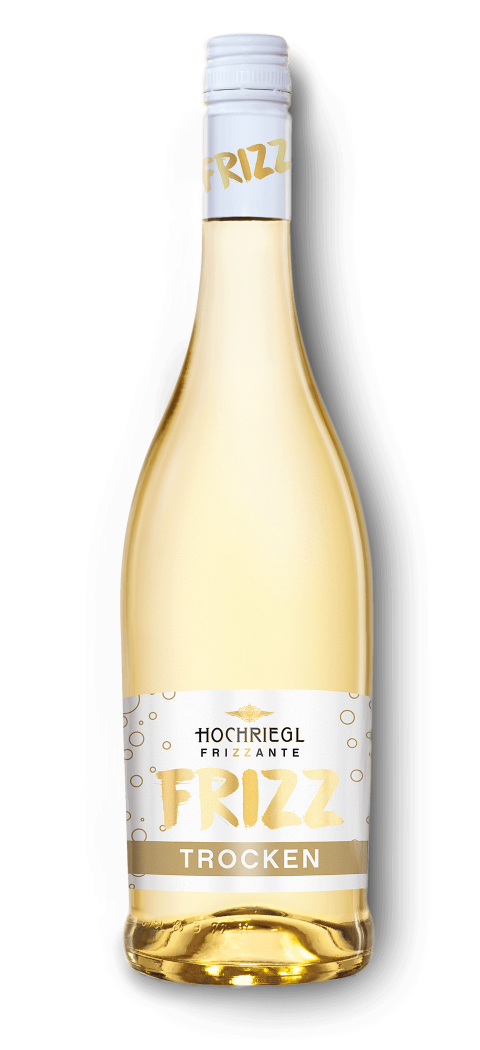 Eine Flasche Hochriegl Frizzante FRIZZ