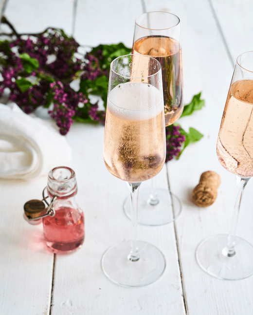 Welches Glas ist meines? Hochriegl Frizzante Frizz auf einer Party